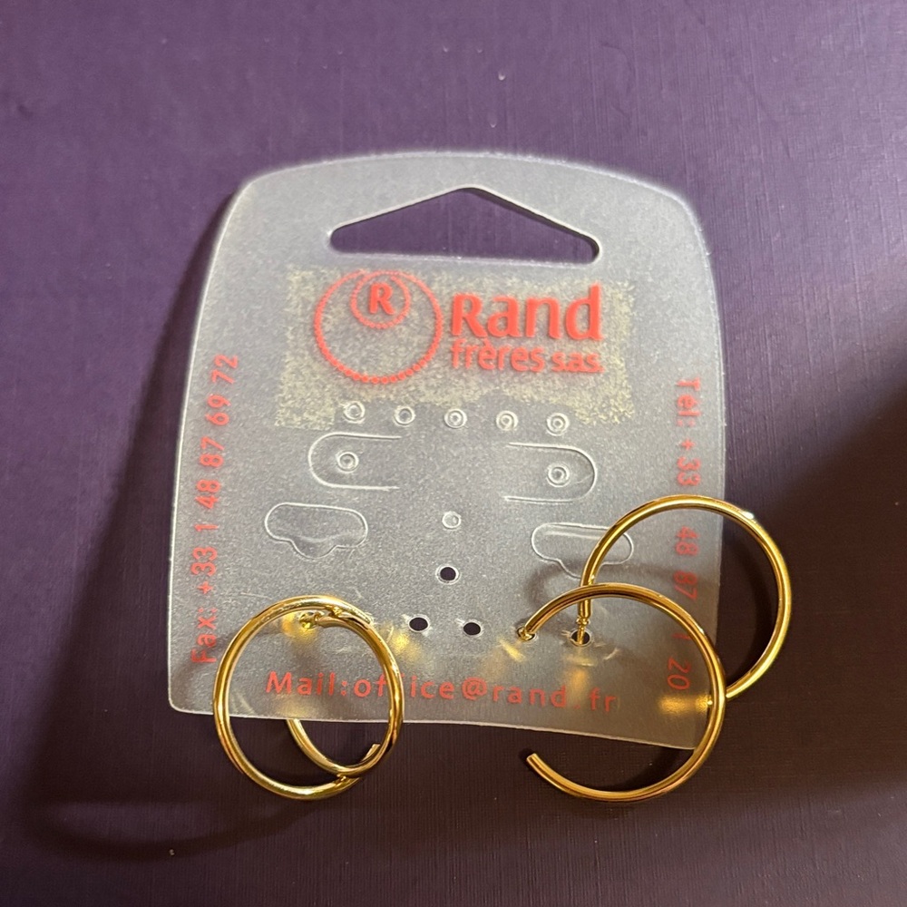 Rand Gold Hoop Earrings